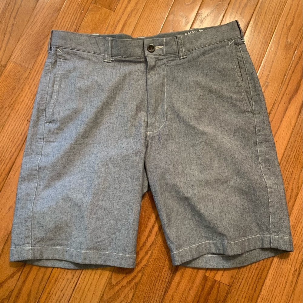 J Crew Stretch Shorts 32” -9” Inseam-denim